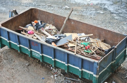 Professional team handling estate clearance