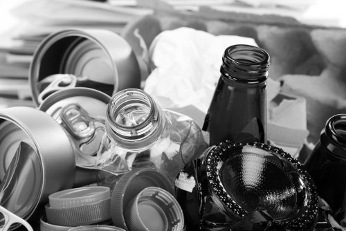 Volunteers sorting donated furniture during a house clearance in Forest Hill