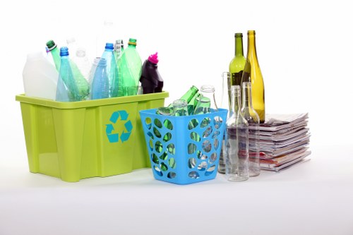 Garage clearance process with sorting and removal